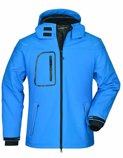 Giacca Softshell invernale con Cappuccio da Uomo