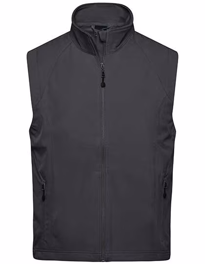 James&Nicholson Funktionale Softshellweste mit TPU-Membran, Black XL, JN1022