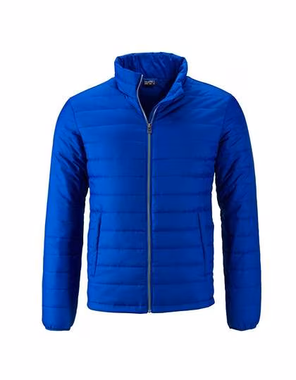 James&Nicholson Men´s Padded Jacket Royal M (JN1120), JN1120