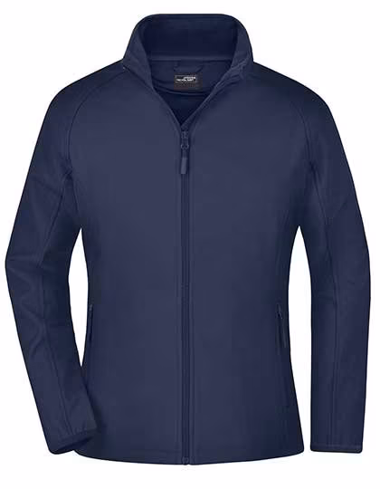 James&Nicholson Veste softshell avec micropolaire pour femme, Navy/Navy XXL, JN1129