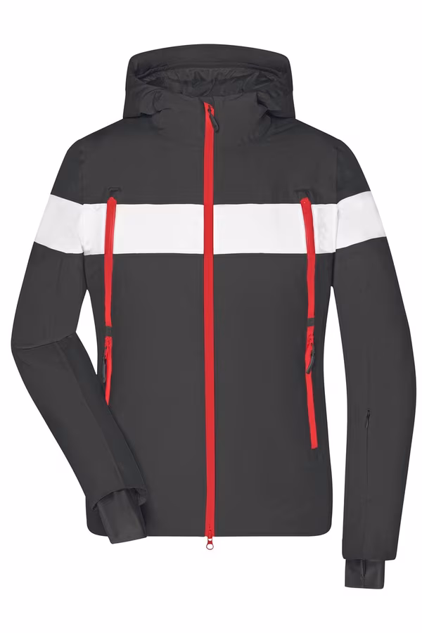 James&Nicholson Giacca da Sport Invernale con DuPont™ Sorona® da Donna, Black/White XS, JN1173