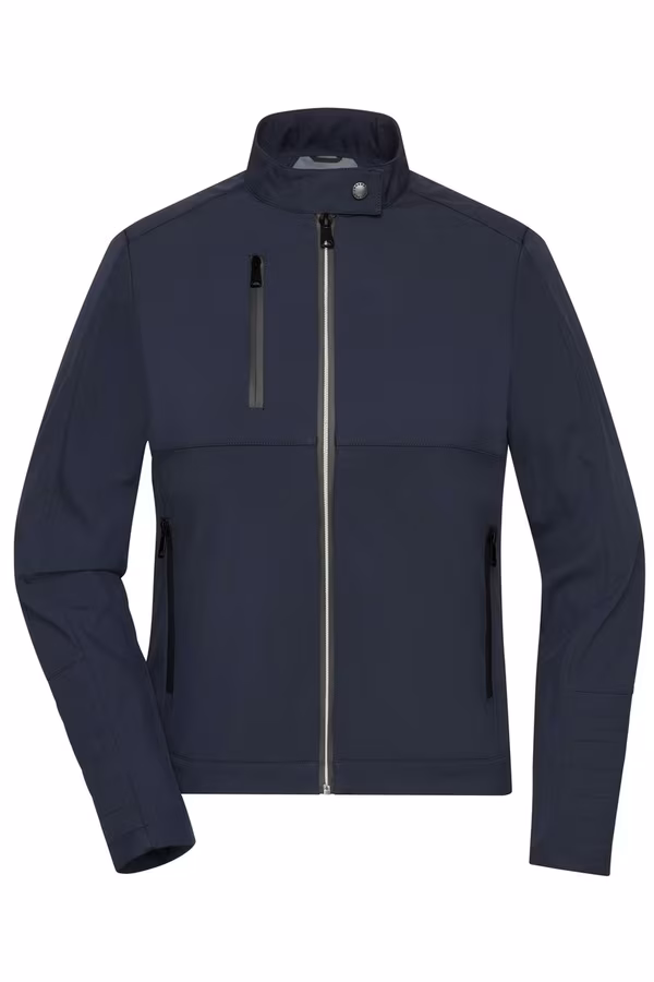 James&Nicholson Softshell-Jacke mit Steppdetails für Damen, Black XS, JN1315