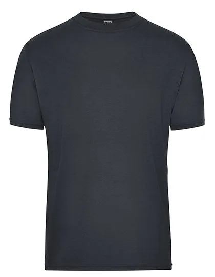James&Nicholson Men´s Bio Workwear T-Shirt Carbon 5XL (JN1808), JN1808