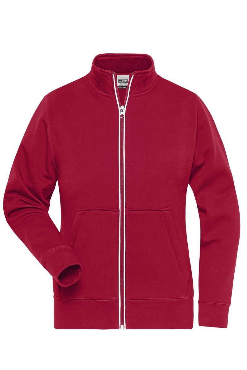 James&Nicholson Doubleface Arbeitsjacke mit Fleece für Herren, Black XS, JN1810