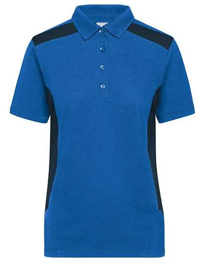 James&Nicholson Workwear Polo -STRONG- Bio-Baumwolle für Damen, Royal/Navy XL, JN1825