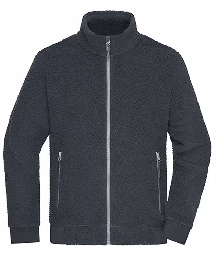 James&Nicholson Sherpa Jacket Carbon S (JN1862), JN1862