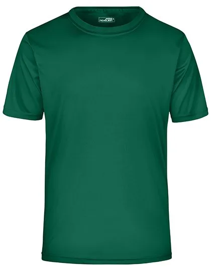James&Nicholson Atmungsaktives Funktions T-Shirt für Sport, Green 3XL, JN358
