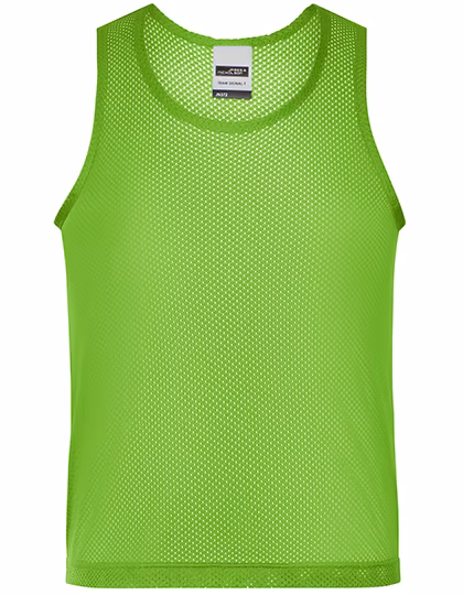 James&Nicholson Breathable Kids' Marking Shirt Signal-T, Signal Green S, JN372