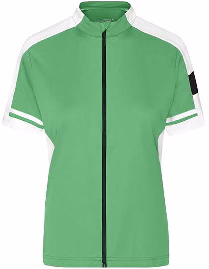 James&Nicholson Bike-T Full Zip mit Rückentasche für Damen, Green XXL, JN453
