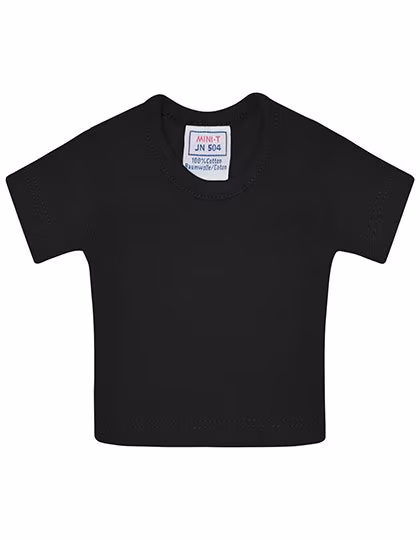 James&Nicholson Mini T-Shirt made of 100% Cotton, Black One Size, JN504