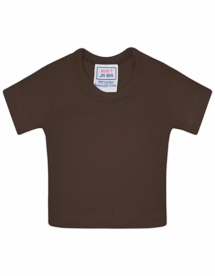 James&Nicholson Mini-T-Shirt aus 100% Baumwolle, Brown One Size, JN504