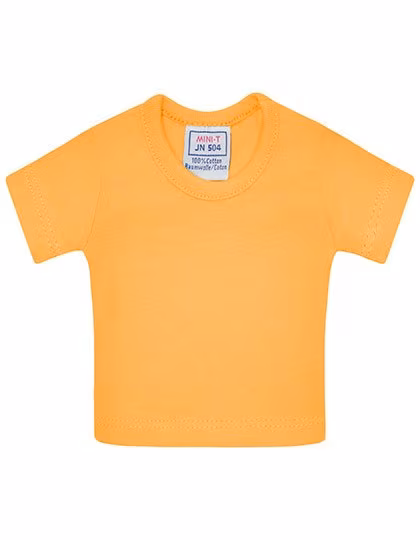 James&Nicholson Mini-T-Shirt aus 100% Baumwolle, Orange One Size, JN504