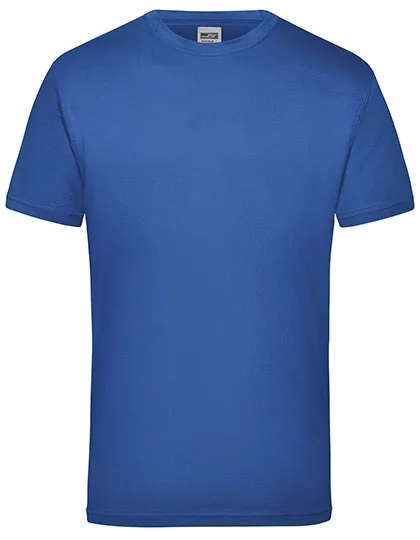 James&Nicholson Strapazierfähiges Herren T-Shirt 100% Baumwolle, Royal 4XL, JN800