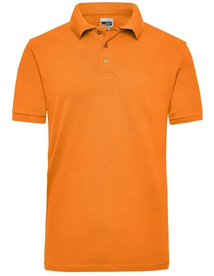 James&Nicholson Men´s Workwear Polo Orange 6XL (JN801), JN801