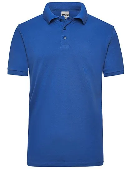 James&Nicholson Men´s Workwear Polo Royal 6XL (JN801), JN801