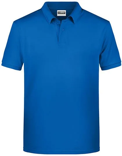 James&Nicholson Basic Polo aus Bio-Baumwolle für Herren, Royal 3XL, JN8010