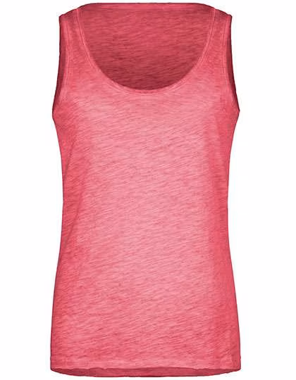 James&Nicholson Slub-Top im Vintage-Look für Damen, Graphite (Solid) L, JN8017