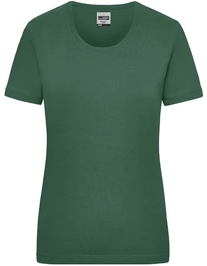 James&Nicholson Ladies´ Workwear-T Dark Green M (JN802), JN802