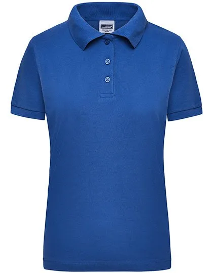 James&Nicholson Workwear Polo in Piqué-Jersey für Damen, Royal M, JN803