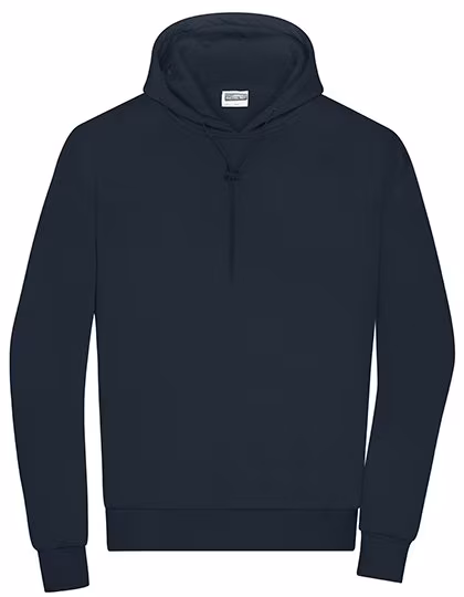James&Nicholson Lounge Hoody made of Organic Cotton, Oversized, Navy L, JN8034