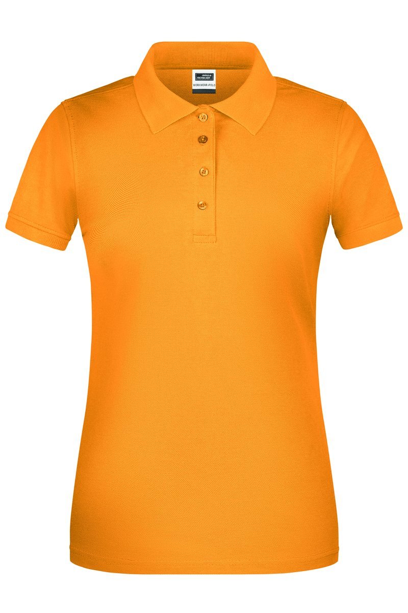 James&Nicholson Ladies´ Bio Workwear Polo Aqua XS (JN873), JN873