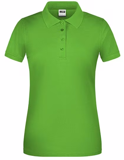 James&Nicholson Ladies´ Bio Workwear Polo Lime Green S (JN873), JN873
