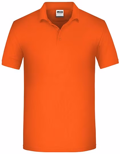 James&Nicholson Men´s Bio Workwear Polo Wine XXL (JN874)
