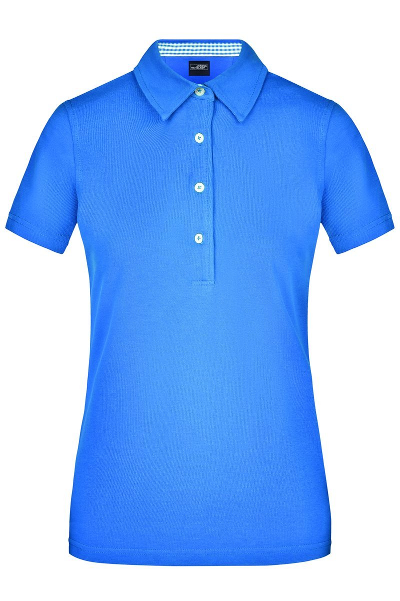 James&Nicholson Ladies´ Plain Polo Black/Black S (JN969), JN969