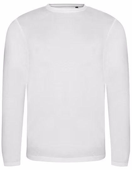 Langarm-T-Shirt aus Tri-Blend-Material
