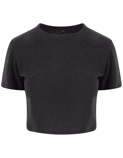 Tri-Blend Cropped T-Shirt für Damen