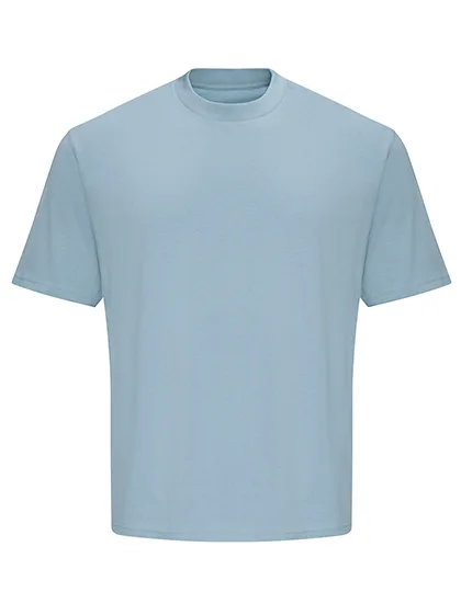 Just T's Oversize T-Shirt aus gekämmter Baumwolle, Sky Blue XL, JT009
