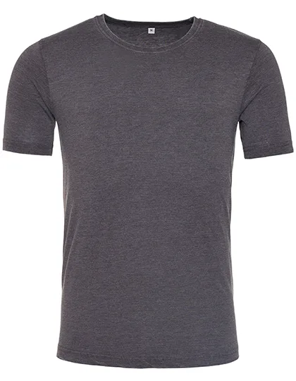 Washed T-Shirt aus Baumwolle/Polyester