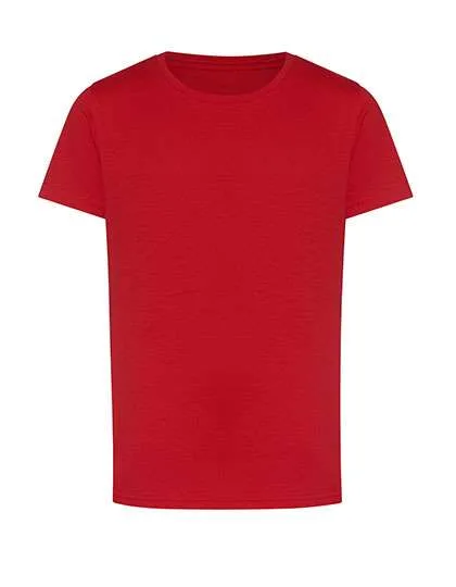 Just T's 100 T-Shirt aus Baumwolle für Kinder, Fire Red XL, JT100K