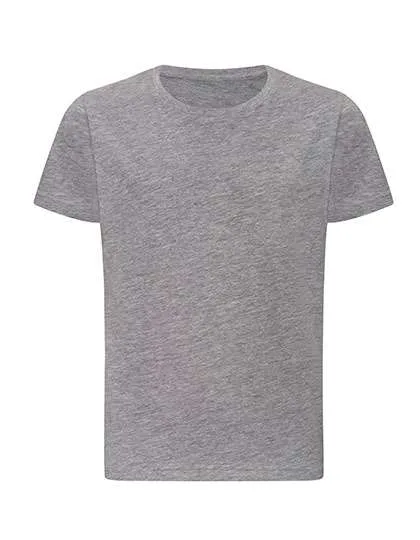 Just T's 100 T-Shirt aus Baumwolle für Kinder, Heather Grey M, JT100K