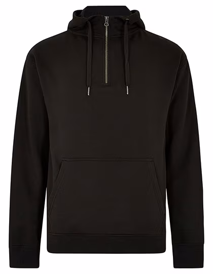 Kustom Kit Regular Fit 1/4 Zip Hoodie Baumwolle, Dark Grey XS, K336