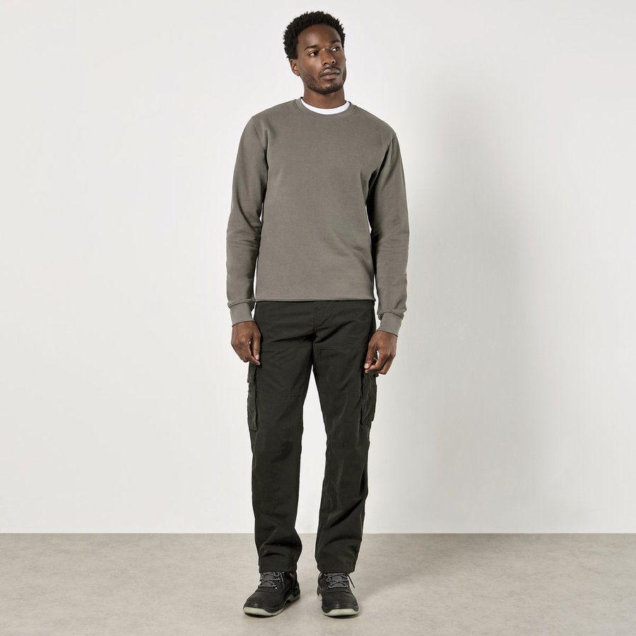 Felpa regular fit pique