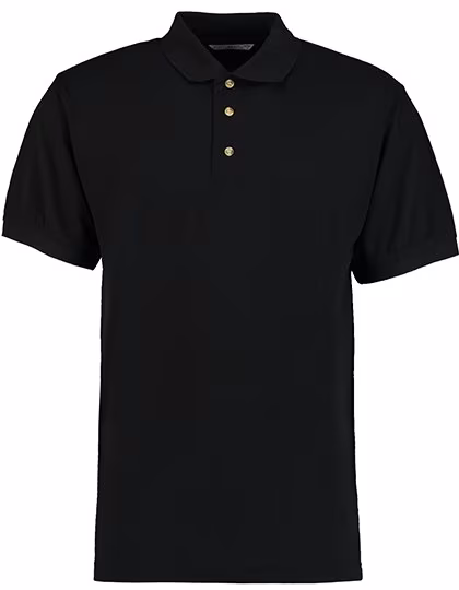Kustom Kit Klassisches Superwash® 60° Polo Schwarz, Graphite (Solid) XS, K400