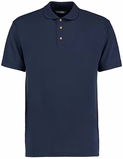 Kustom Kit Klassisches Superwash® 60° Polo Schwarz, Navy S, K400