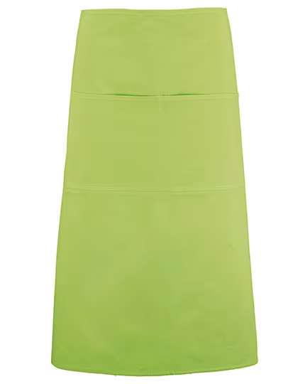 Bargear Long Superwash® 60º Bar Apron Cotton, Lime 89 x 79 cm, K514