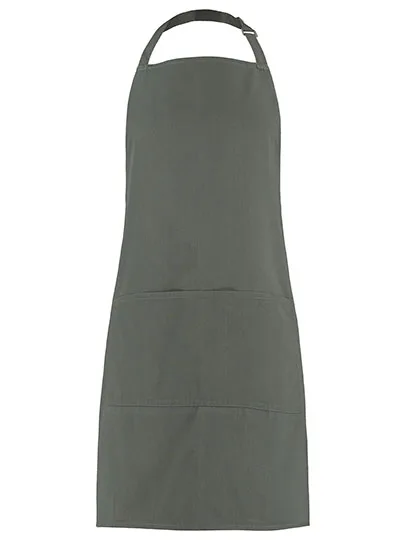 Bargear Bistro Apron Superwash® with Pockets, Dark Grey 89 x 92 cm, K518