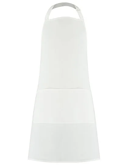 Bargear Bistro-Schürze Superwash® mit Taschen, White 89 x 92 cm, K518