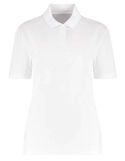 Kustom Kit Polo Regular Fit, 50/50 Baumwolle-Polyester für Damen, White 38 (12), K722