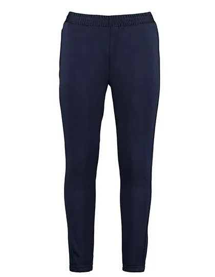 Kustom Kit Slim Fit Track Pants with Zips, Navy XS, K971
