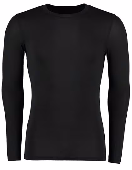 Kustom Kit Warmtex® Langarmshirt für Sporttraining, Black XXS, K979