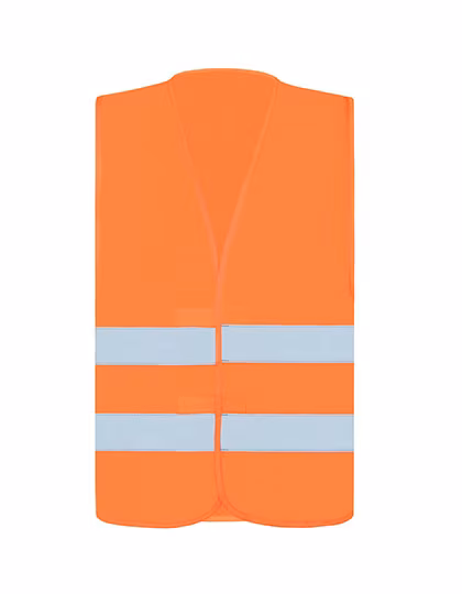Korntex Sicherheitsweste Passau mit Reflexstreifen, Signal Orange M/L, KX010