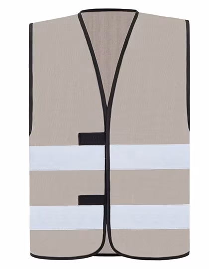 Korntex Gilet di Sicurezza Hi-Vis Dortmund con Strisce Riflettenti, Grey 3XL, KX100