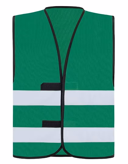 Korntex Gilet de sécurité haute visibilité Dortmund avec bandes réfléchissantes, Paramedic Green XXL, KX100