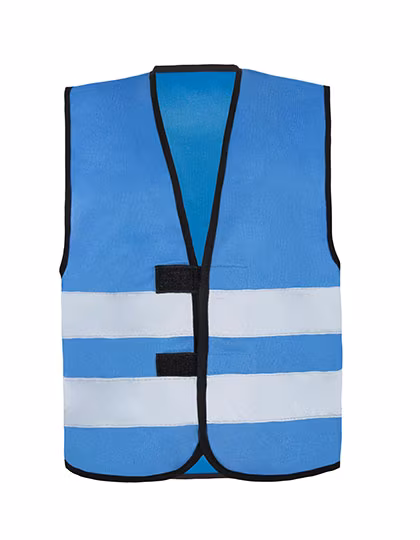 Korntex Safety Vest with Reflective Stripes for Kids, Yellow/Orange S (7-12 Jahre), KX100K