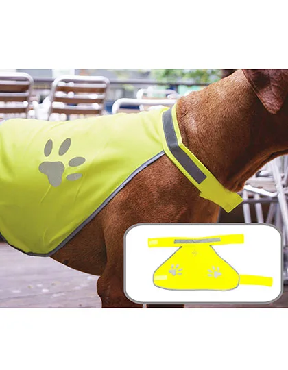 Korntex Stretchy Sicherheitsweste für Hunde Buenos Aires, Signal Yellow S, KX104