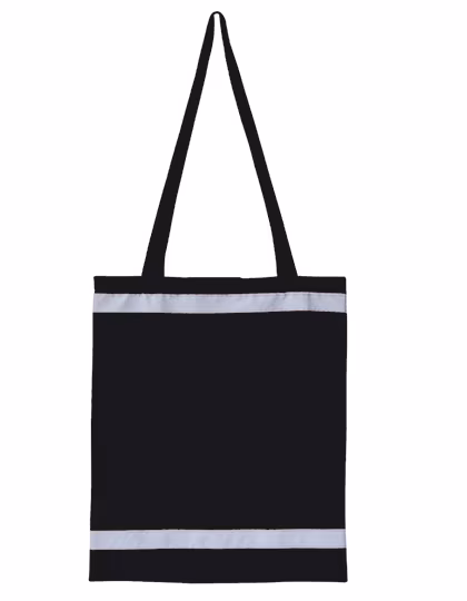 Korntex Warnsac® Sac à provisions réfléchissant, Black ca. 38 x 42 cm, KX105